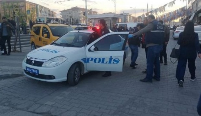 Polis aracına tabancalı saldırı: 1 gözaltı
