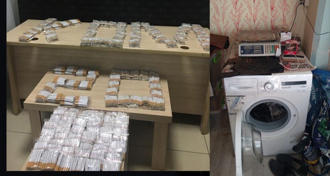 Polis baskınına karşı alınan önlem pes dedirtti