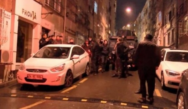 Polisi alarma geçiren aile kavgası