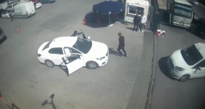 Polisin Amerikan filmlerine taş çıkartacak operasyonu kamerada
