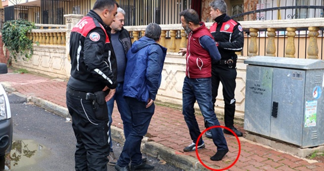 Polisten tek ayakkabıyla kaçmaya çalışan şüpheli yakalandı - Haberler