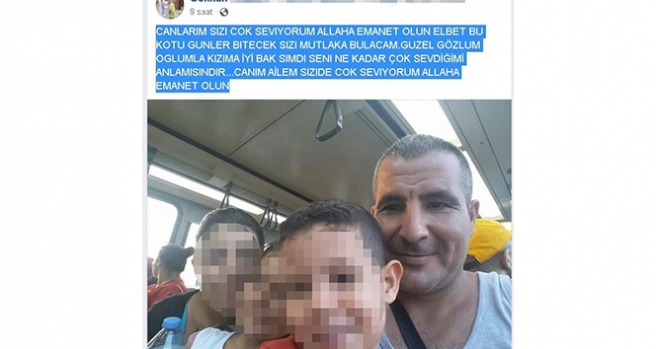 Sosyal medyadan ailesine mesaj yollayan firari cinayet zanlısı teslim oldu