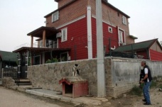 Adana'da polis, pitbullarla korunan şatoya veteriner yardımıyla girdi