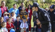 Altındağlı miniklerden polislere duygulandıran sürpriz