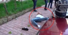 Cezaevi Firarisi Polisi Karşısında Görünce Kendini 5. Kattan Aşağı Attı!