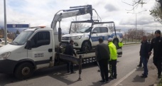 Erzincan’da polis otosu kaza yaptı: 2’i polis 3 yaralı