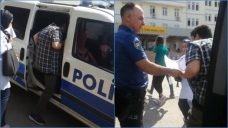 Geç kalan öğrenciyi sınava polis yetiştirdi