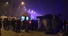Iğdır’da zırhlı polis aracı otomobille çarpıştı: 5 yaralı
