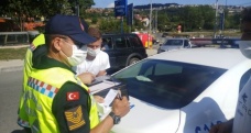 Jandarmadan helikopter destekli trafik ve asayiş uygulaması