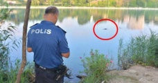 Nehirdeki cesedi fark eden vatandaşlar hemen polise haber verdi