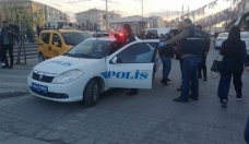 Polis aracına tabancalı saldırı: 1 gözaltı