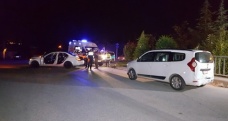 Polisin dur ihtarına uymadı, kaçarken kaza yaptı