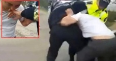Sarhoş Sürücü, Kendisini Gözaltına Almak İsteyen Polisin Parmağını 9 Dakika Boyunca Isırdı