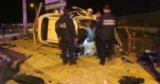 Sivas’ta trafik kazası: polis memuru hayatını kaybetti