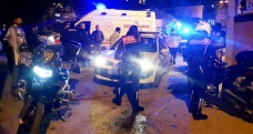Şüpheli aracı kovalayan polis motosikleti kaza yaptı: 2 polis yaralı